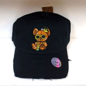 Teddy Bling adjustable Dad Hat